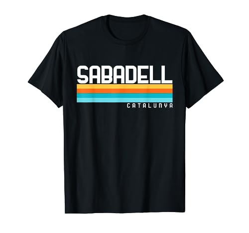 DiseÃ±o Vintage ochentas Sabadell Catalunya Camiseta
