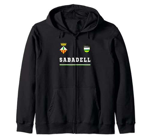 Sabadell - Camisetas de fÃºtbol con bandera deportiva Sudadera con Capucha