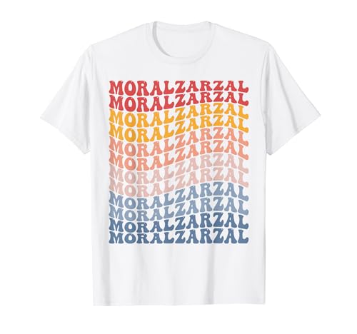 Moralzarzal City Groovy Retro Camiseta